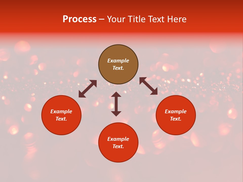 Background Twinkled Sparkle PowerPoint Template