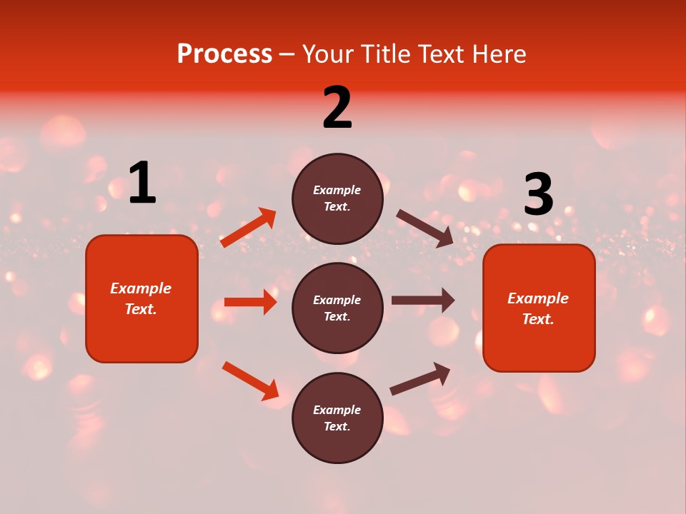 Background Twinkled Sparkle PowerPoint Template