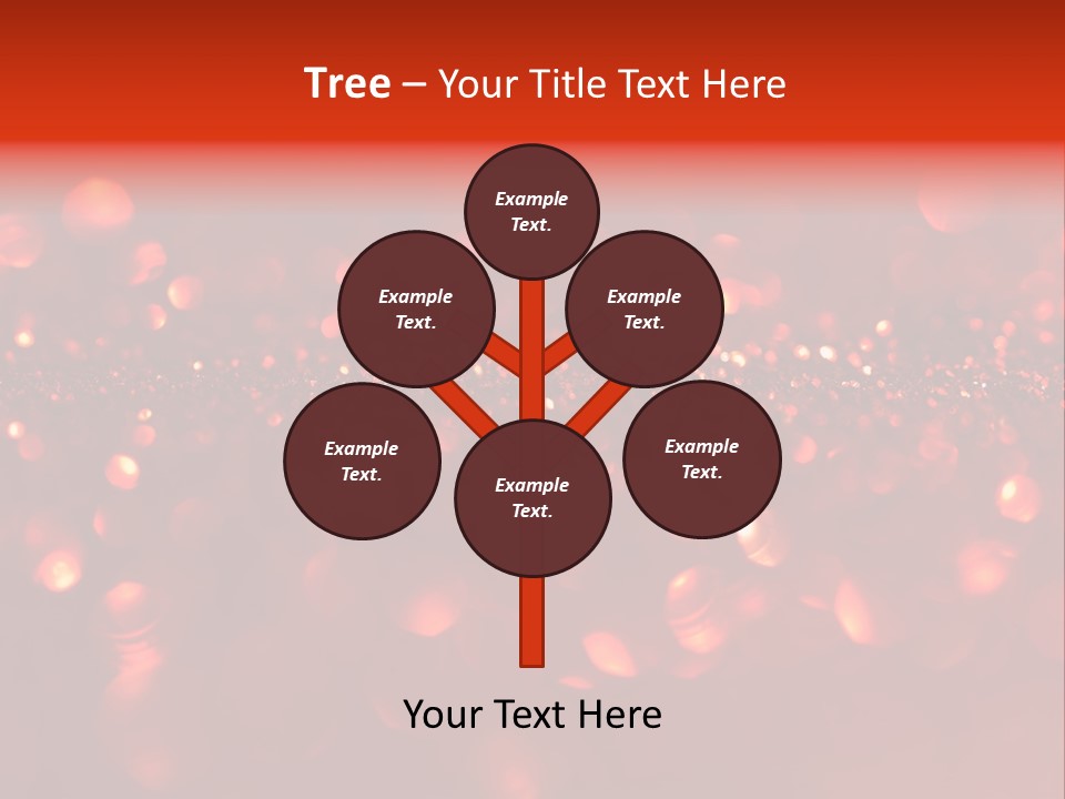 Background Twinkled Sparkle PowerPoint Template