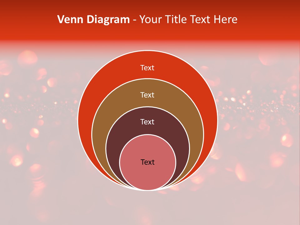 Background Twinkled Sparkle PowerPoint Template