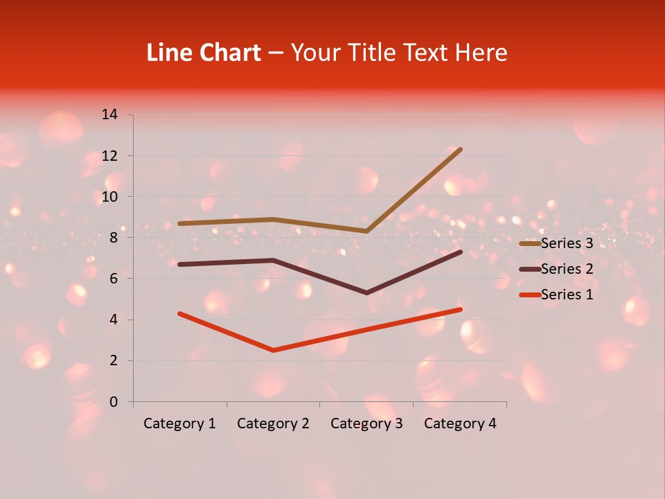 Background Twinkled Sparkle PowerPoint Template
