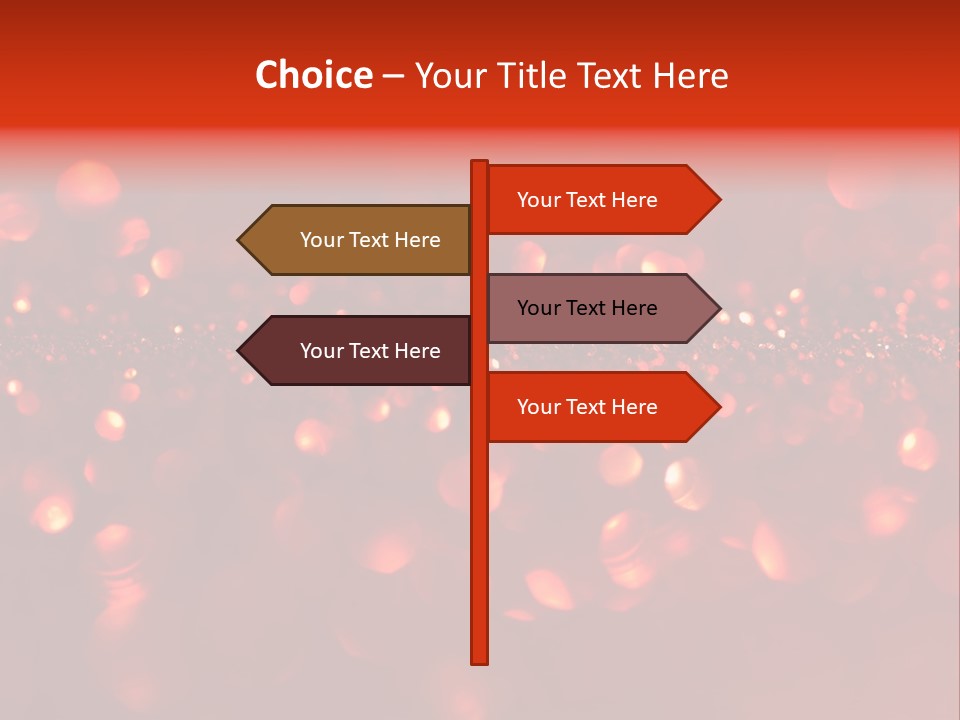 Background Twinkled Sparkle PowerPoint Template