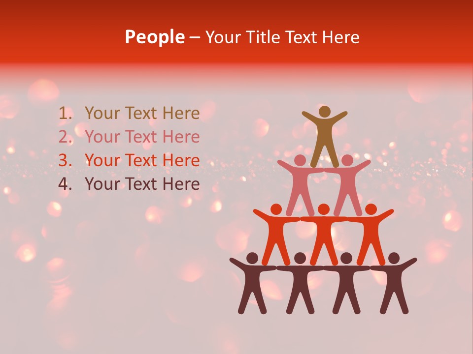 Background Twinkled Sparkle PowerPoint Template