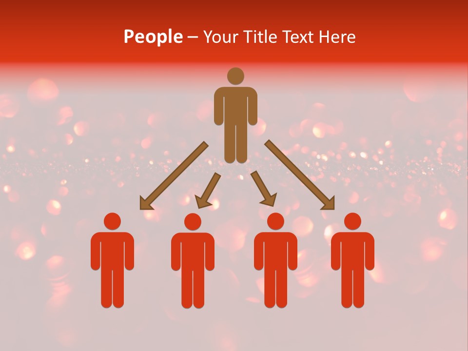 Background Twinkled Sparkle PowerPoint Template