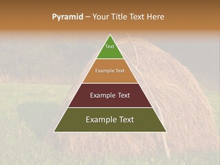 Haystack Farming Grass PowerPoint Template