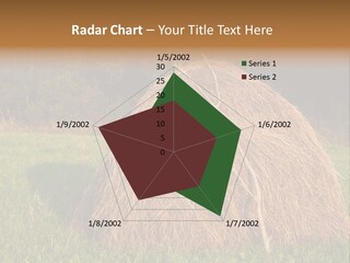 Haystack Farming Grass PowerPoint Template