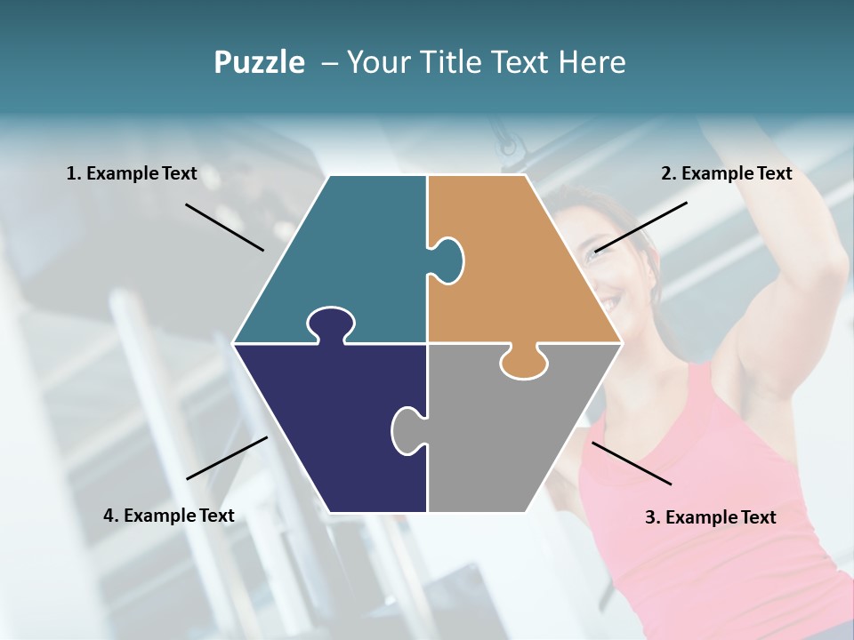 Health Determination Thin PowerPoint Template