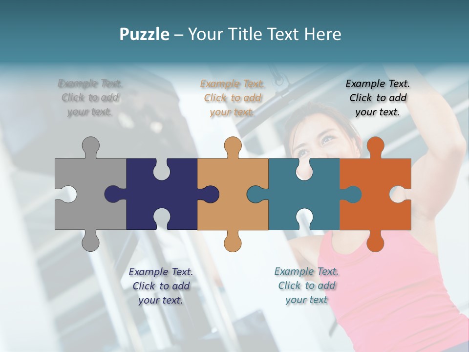 Health Determination Thin PowerPoint Template