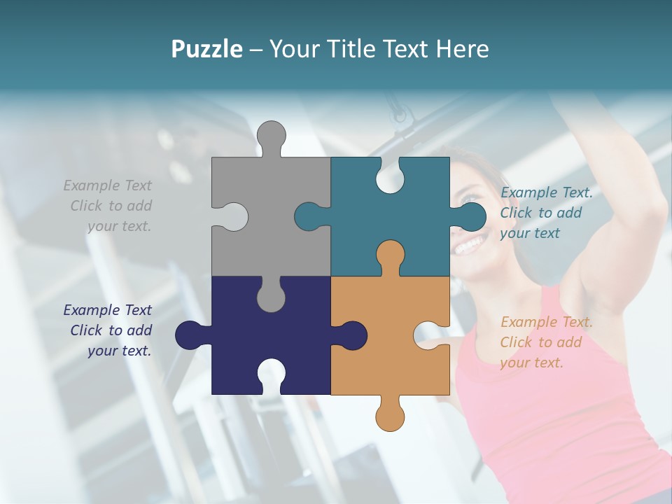 Health Determination Thin PowerPoint Template