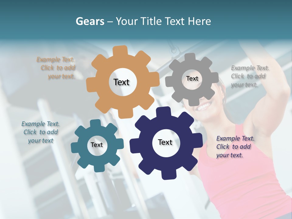 Health Determination Thin PowerPoint Template
