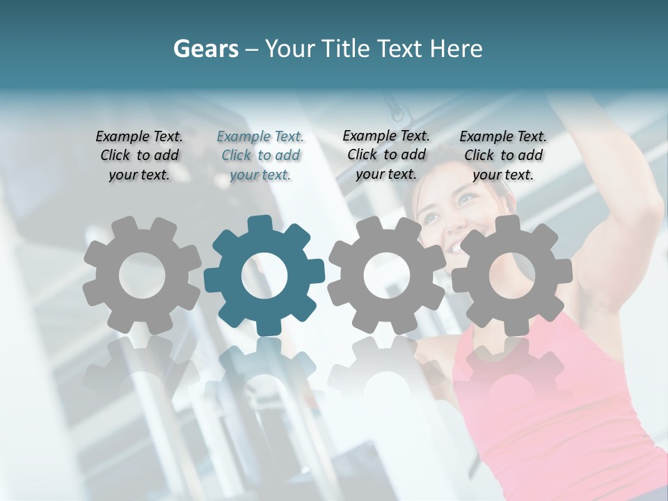 Health Determination Thin PowerPoint Template