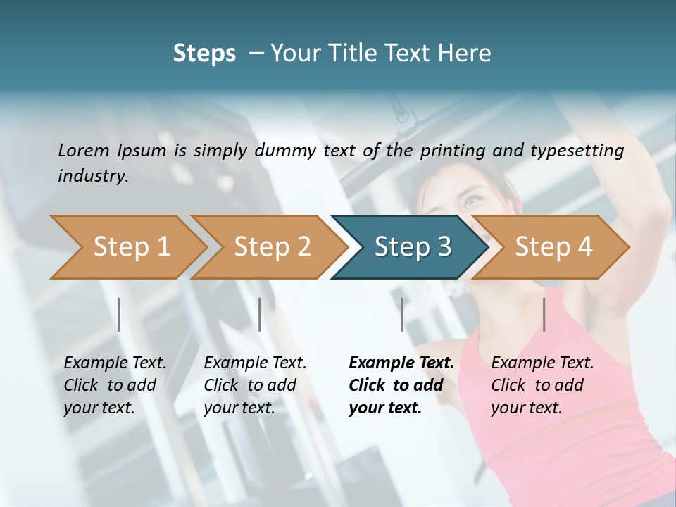 Health Determination Thin PowerPoint Template