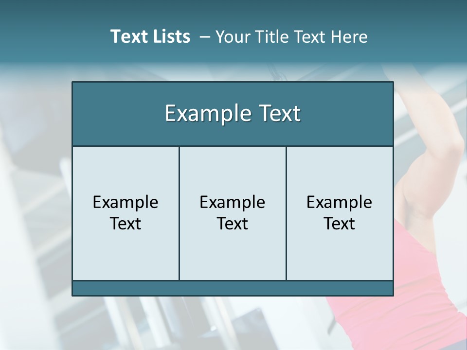 Health Determination Thin PowerPoint Template