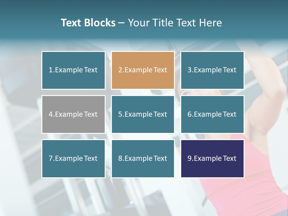 Health Determination Thin PowerPoint Template