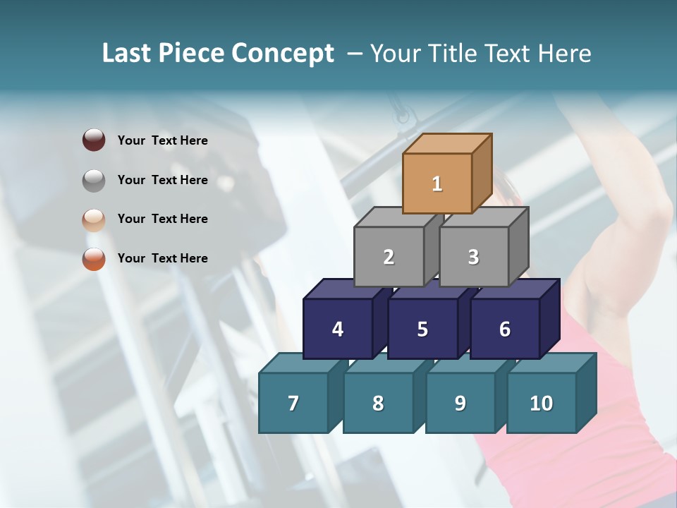 Health Determination Thin PowerPoint Template