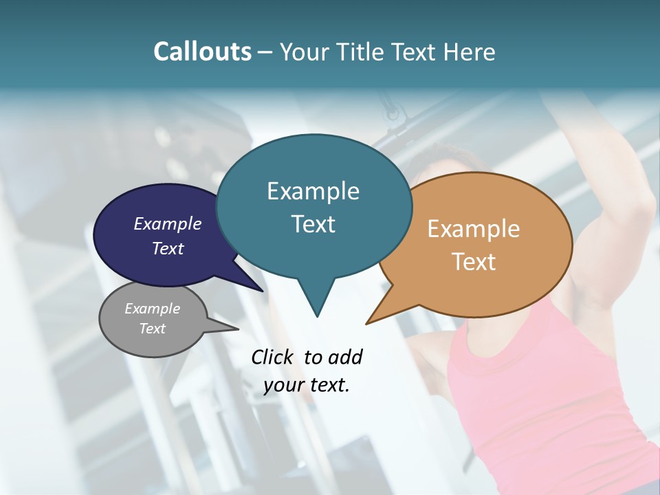 Health Determination Thin PowerPoint Template