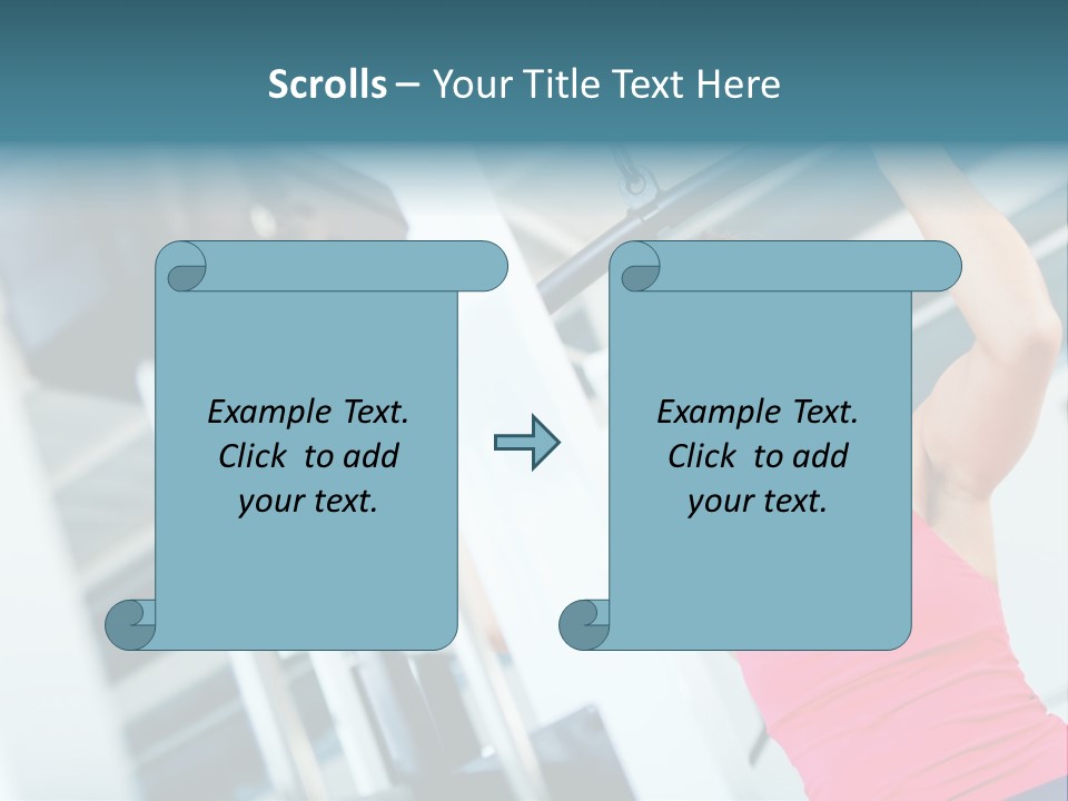 Health Determination Thin PowerPoint Template