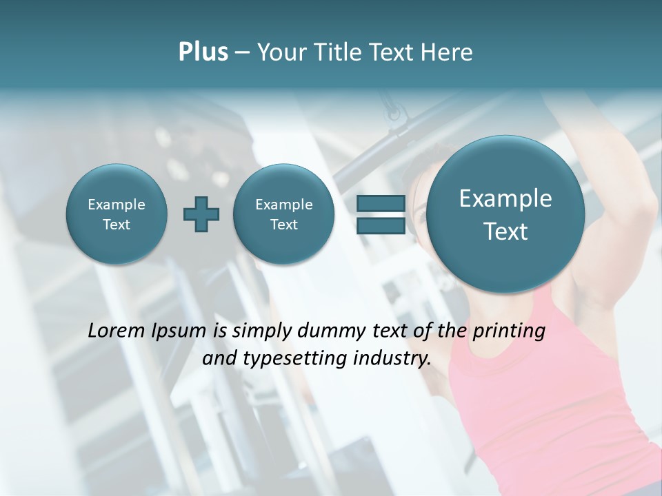 Health Determination Thin PowerPoint Template