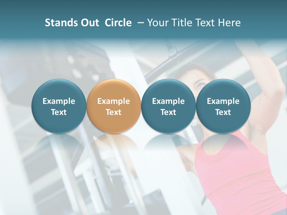 Health Determination Thin PowerPoint Template