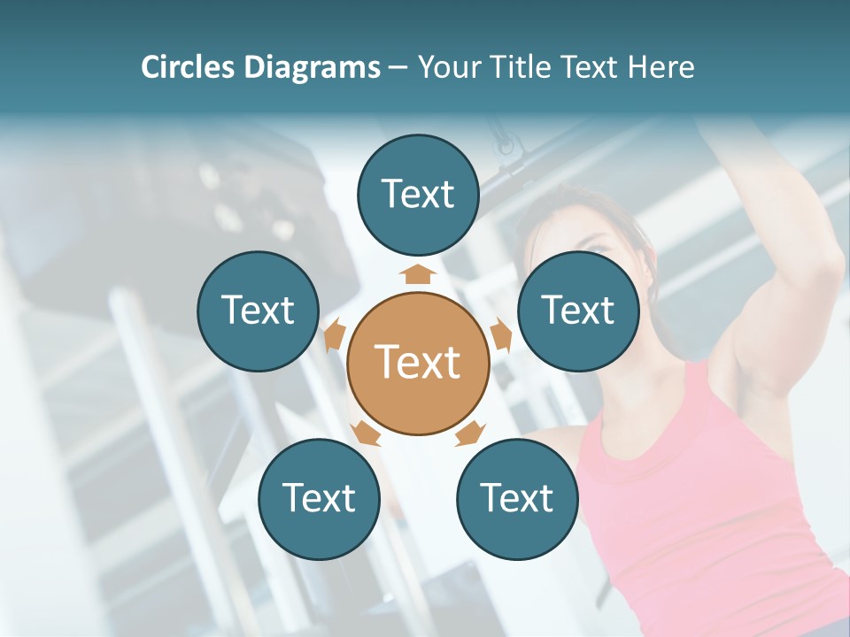 Health Determination Thin PowerPoint Template