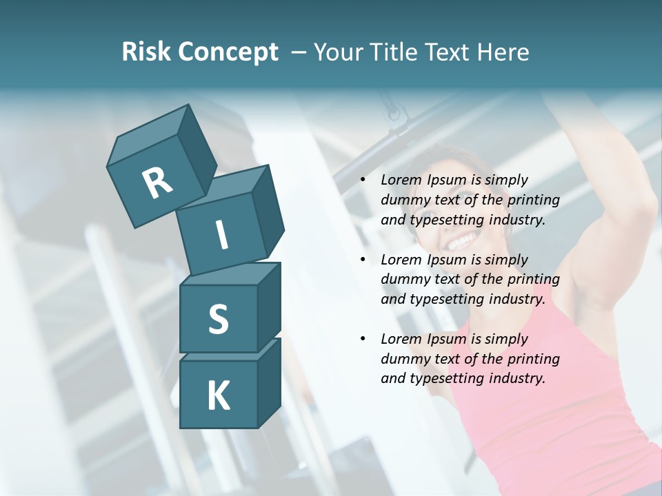 Health Determination Thin PowerPoint Template