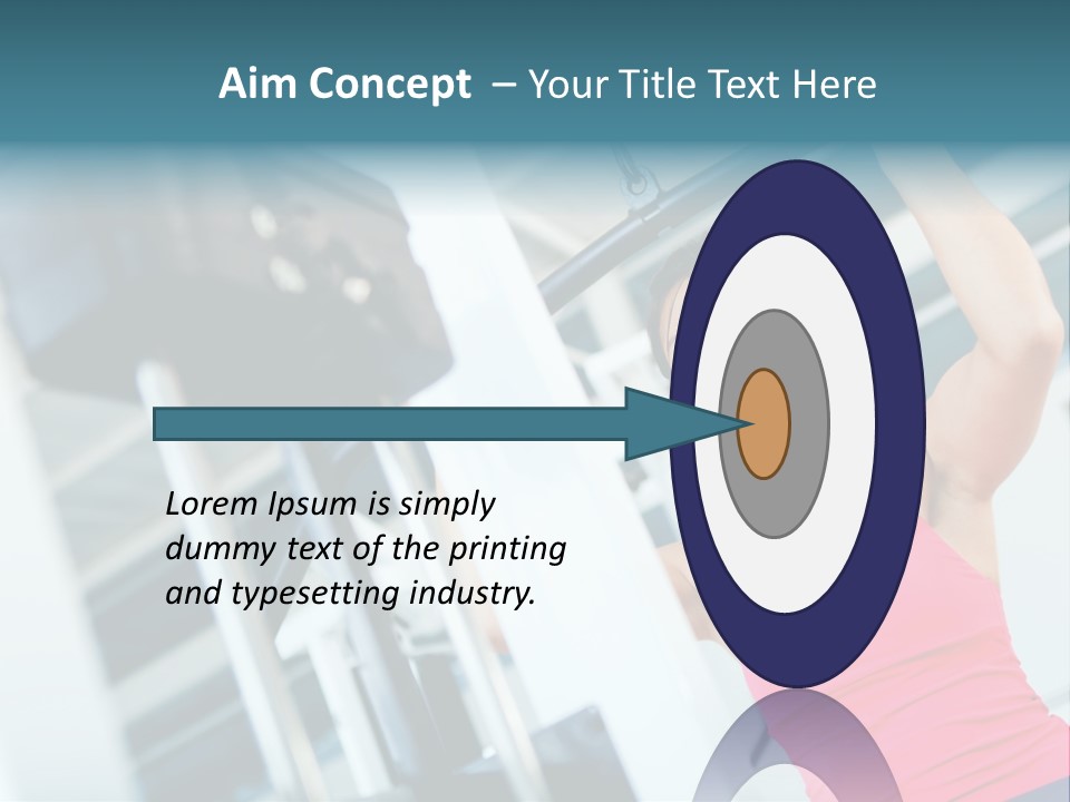 Health Determination Thin PowerPoint Template