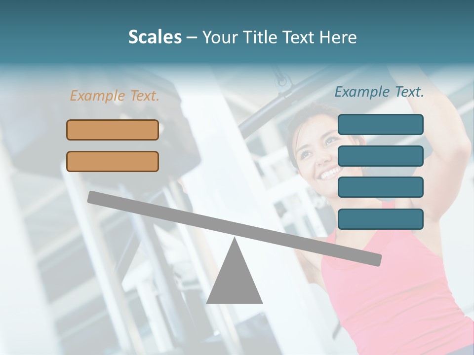 Health Determination Thin PowerPoint Template