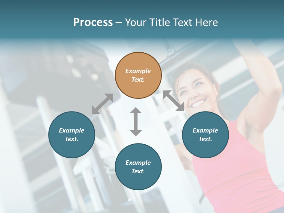 Health Determination Thin PowerPoint Template