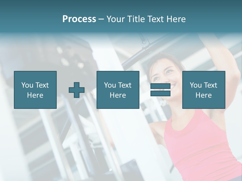 Health Determination Thin PowerPoint Template