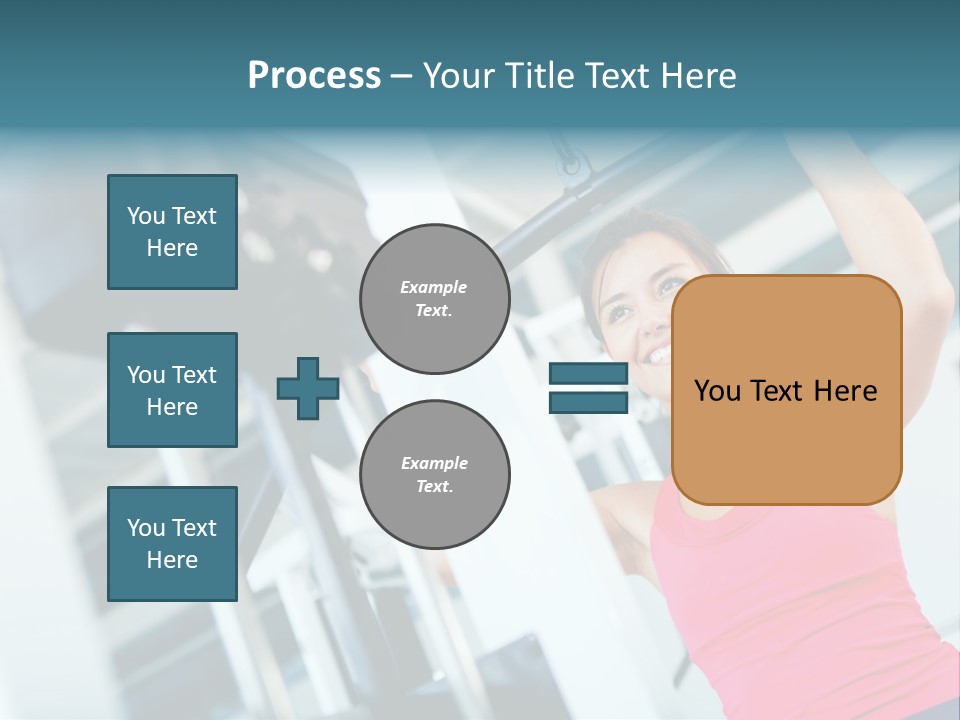 Health Determination Thin PowerPoint Template