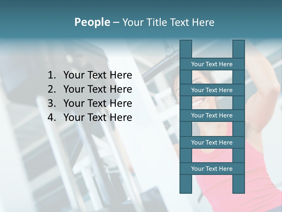 Health Determination Thin PowerPoint Template