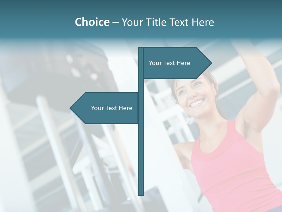 Health Determination Thin PowerPoint Template