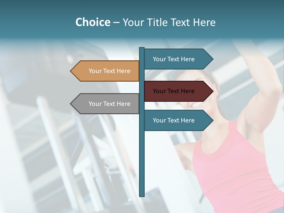 Health Determination Thin PowerPoint Template