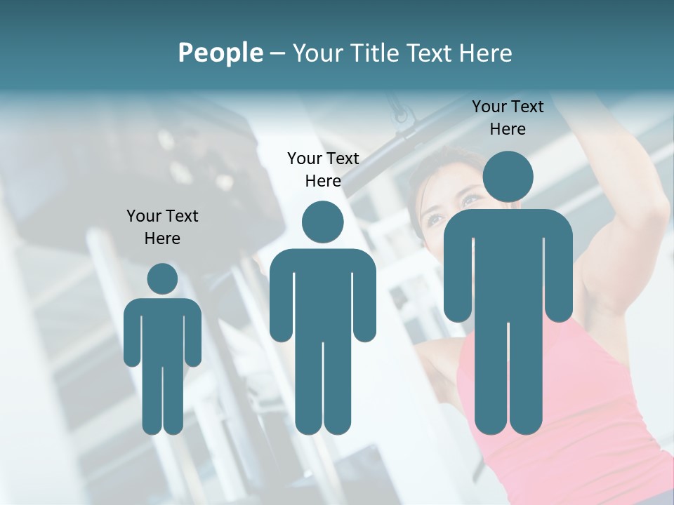 Health Determination Thin PowerPoint Template