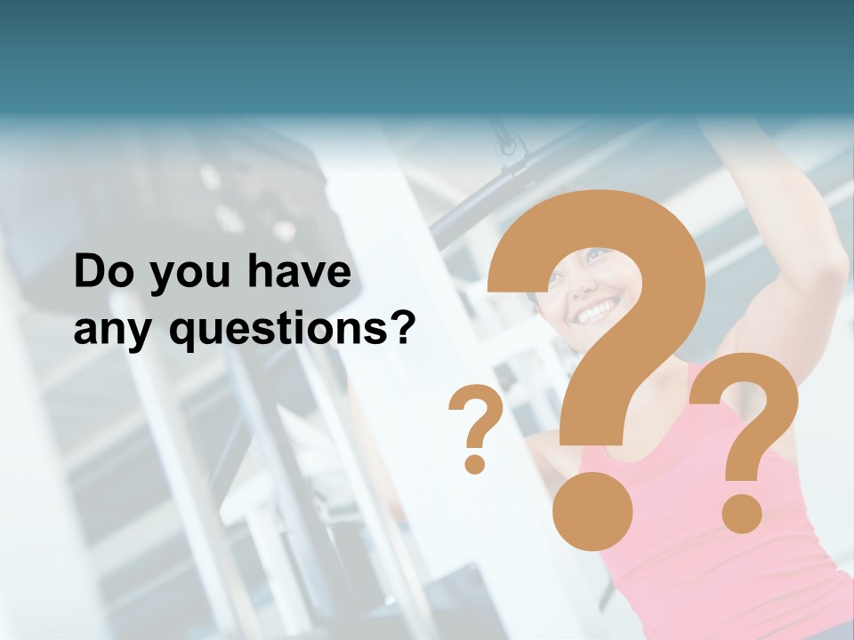 Health Determination Thin PowerPoint Template