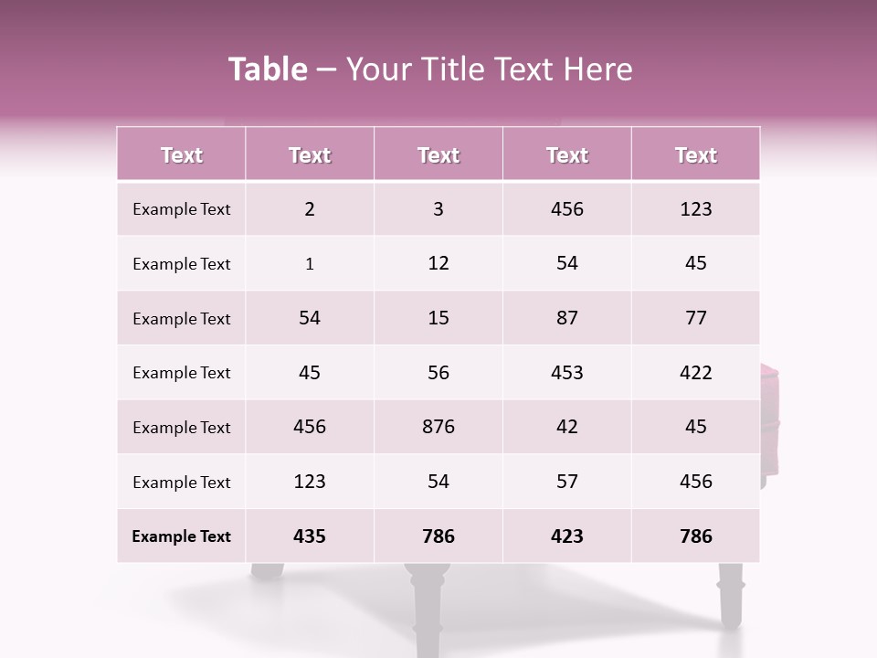 Decoration Fashion Decor PowerPoint Template