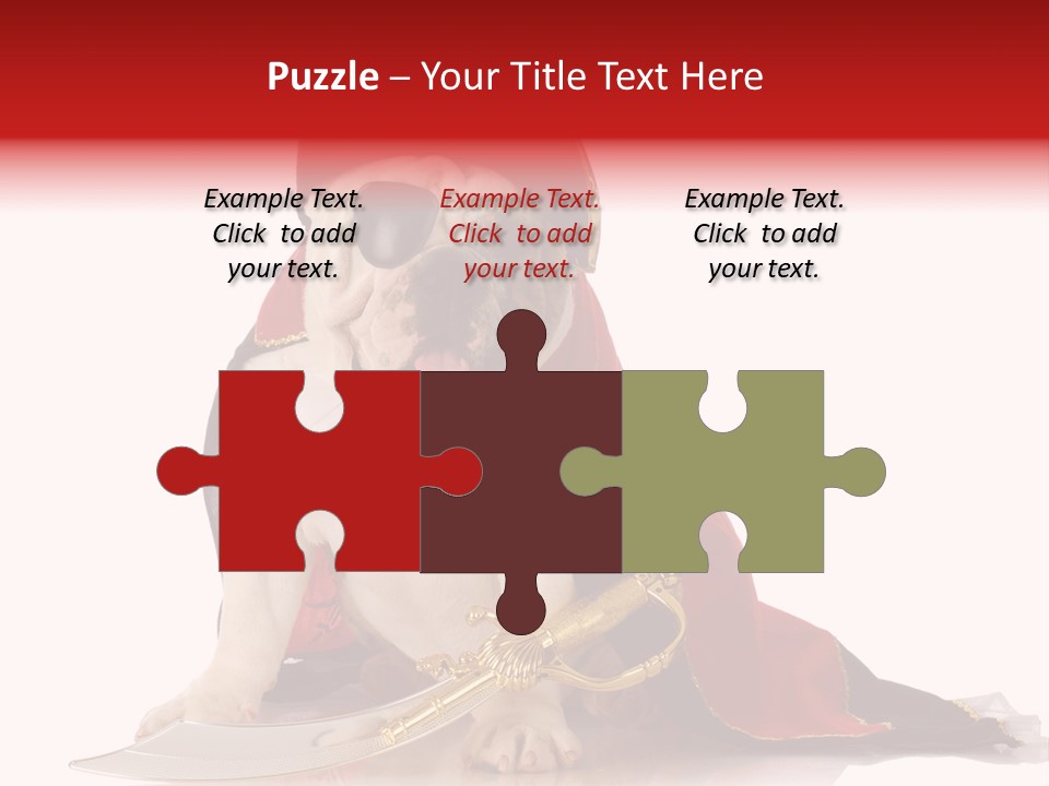 Expression Wrinkled Cape PowerPoint Template