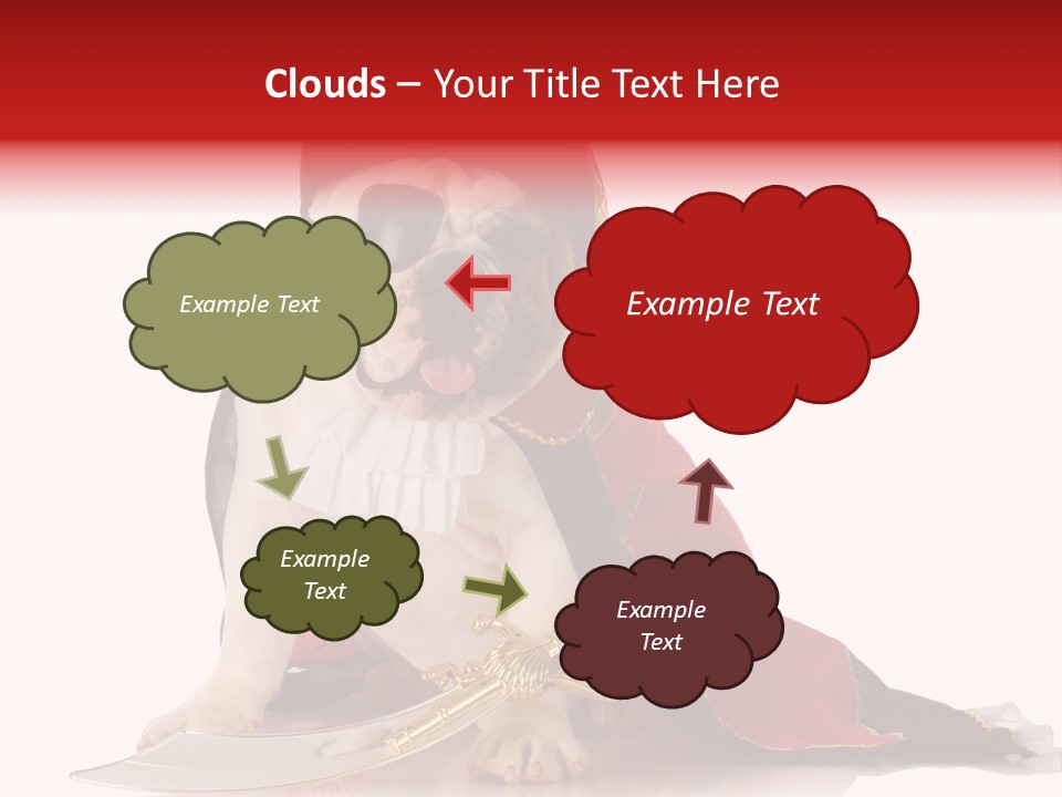 Expression Wrinkled Cape PowerPoint Template