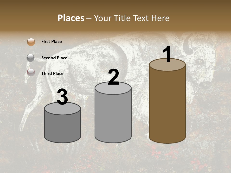 Artifact Rock Art Pictograph PowerPoint Template