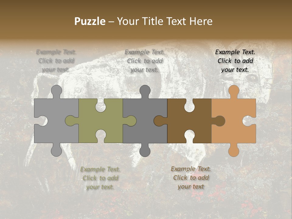 Artifact Rock Art Pictograph PowerPoint Template