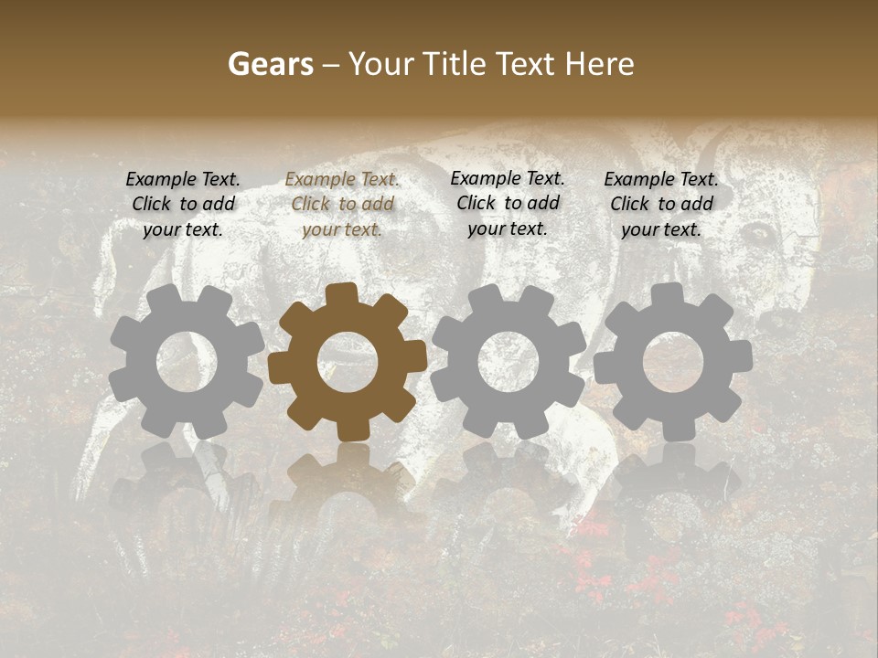 Artifact Rock Art Pictograph PowerPoint Template