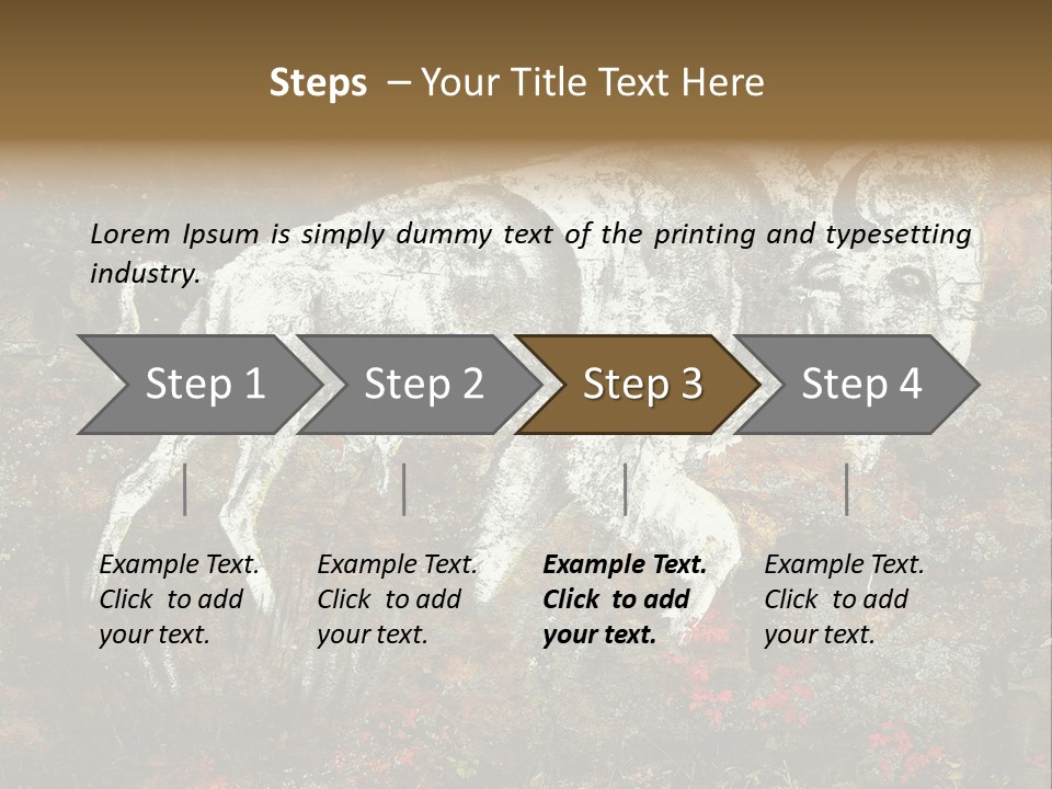 Artifact Rock Art Pictograph PowerPoint Template