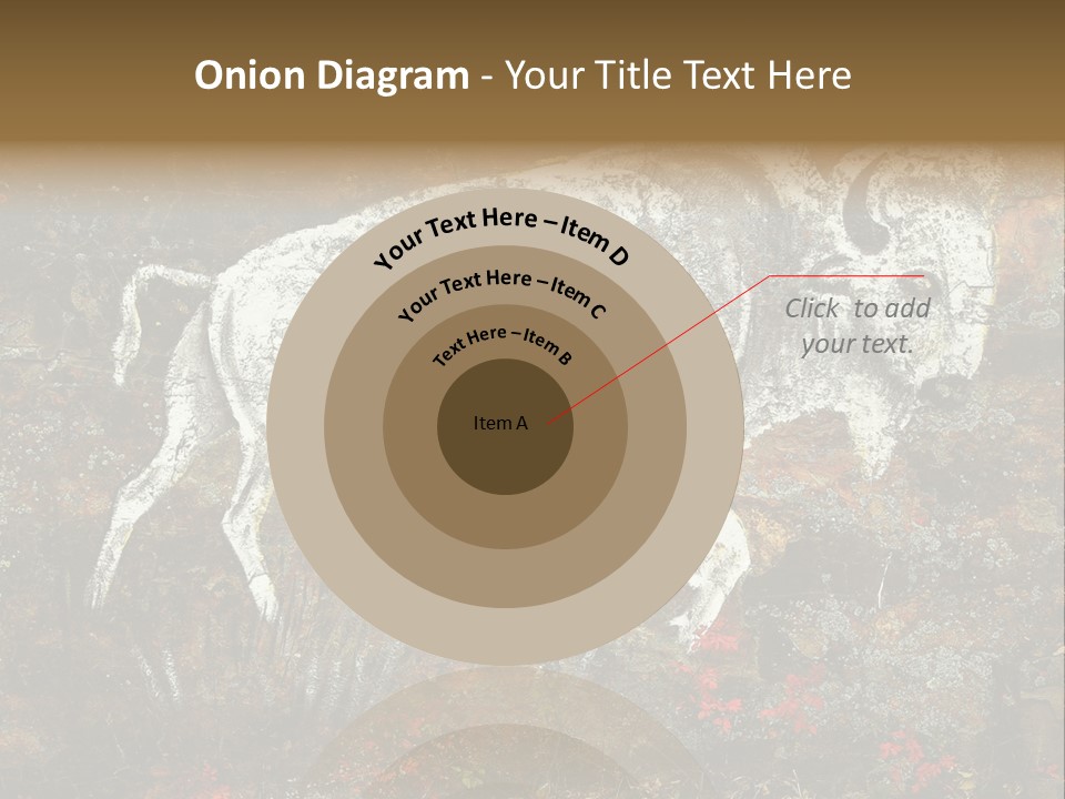 Artifact Rock Art Pictograph PowerPoint Template