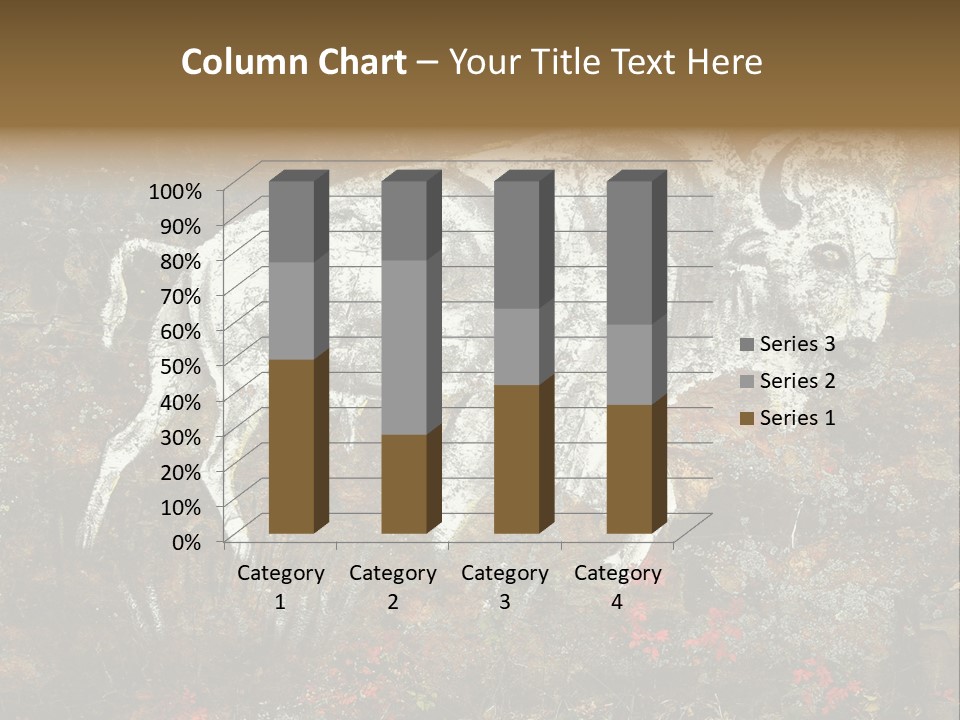 Artifact Rock Art Pictograph PowerPoint Template