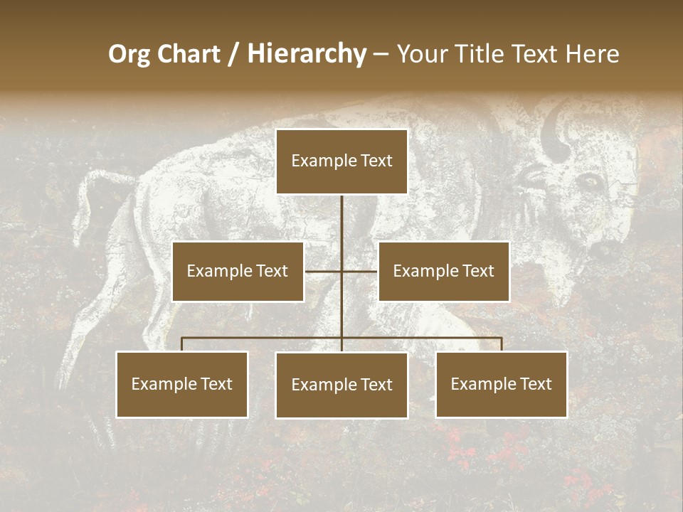 Artifact Rock Art Pictograph PowerPoint Template
