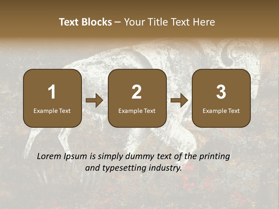 Artifact Rock Art Pictograph PowerPoint Template