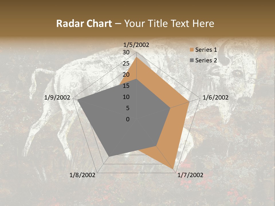 Artifact Rock Art Pictograph PowerPoint Template