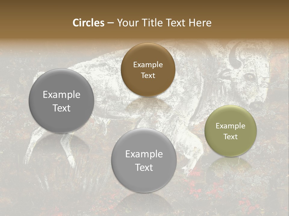 Artifact Rock Art Pictograph PowerPoint Template