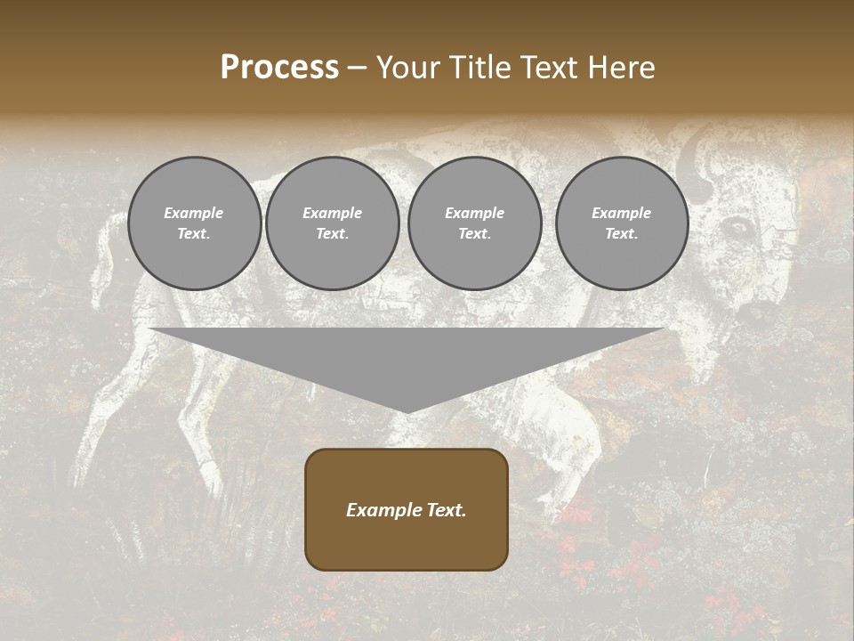 Artifact Rock Art Pictograph PowerPoint Template