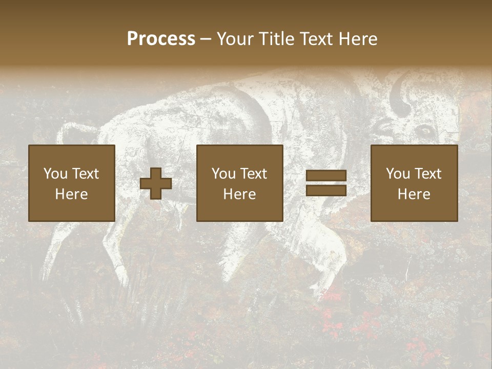 Artifact Rock Art Pictograph PowerPoint Template